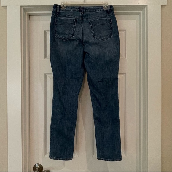 Coldwater Creek Straight Jeans Size 6 - Picture 3 of 6
